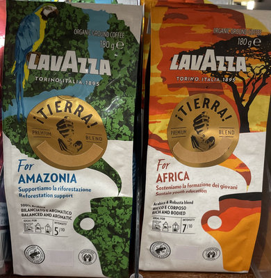 3/28前 義大利 LAVAZZA Tierra 咖啡粉-非洲 180g 或 亞馬遜180g 頁面是單價