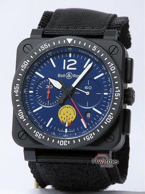 台北腕錶 Bell&Ross 柏萊士 BR 03-94 法國巡邏兵飛行表演隊 陶瓷 限量錶 187620