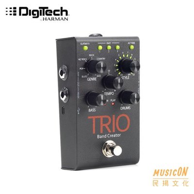 【民揚樂器】效果器 DigiTech TRIO 自動伴奏 LOOP 公司貨