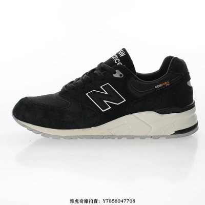 New Balance NB999“黑白”百搭增高避震慢跑鞋　ML999BA　男女鞋[飛凡男鞋]