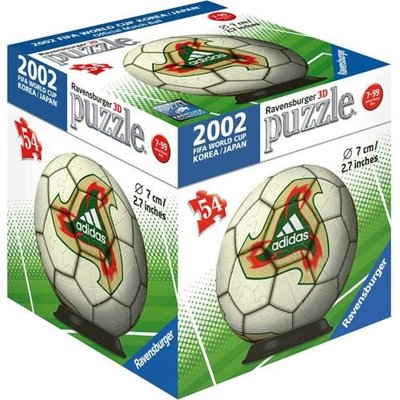 現貨 正版德國Ravensburger維寶拼圖 2002世界盃指定球3D拼圖(54P)