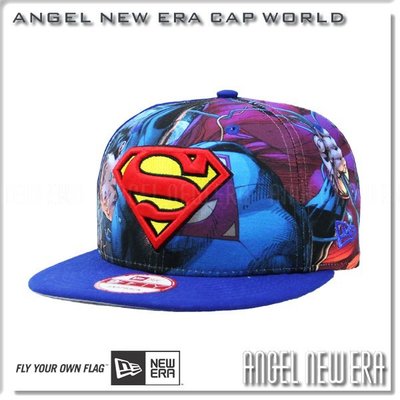 【ANGEL NEW ERA】Marvel DC 超人 Superman 彩繪 限量 SNAPBACK 9FIFTY