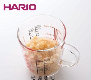 【豐原哈比店面經營】日本HARIO CMJW-200 耐熱玻璃量杯 刻度量杯 200cc