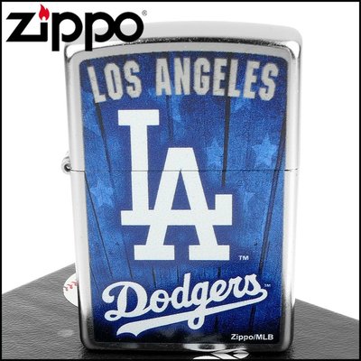 ☆哈洛德小舖☆【ZIPPO】美系~MLB職棒大聯盟-Los Angeles Dodgers洛杉磯道奇隊NO.29793