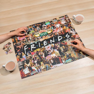 【空運正品】 Friends 六人行 1000片 拼圖 經典圖案 六人行迷必收 正版商品 錶框 擺飾 裝飾