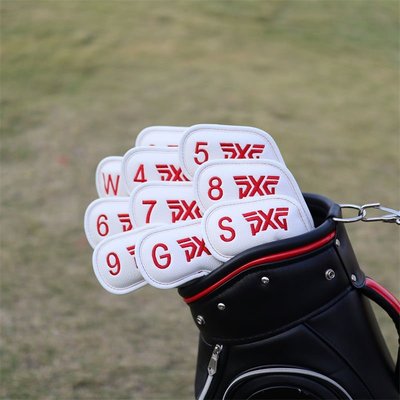 通用PXG高爾夫球桿套 鐵桿組桿頭保護帽套 磁鐵閉合