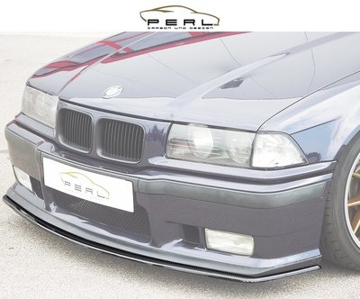 【樂駒】Perl Carbon Design BMW 3er E36 M Paket Carbon 碳纖維 前下擾流