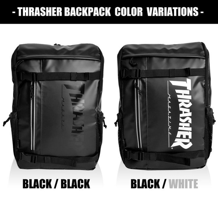 thrasher vans backpack