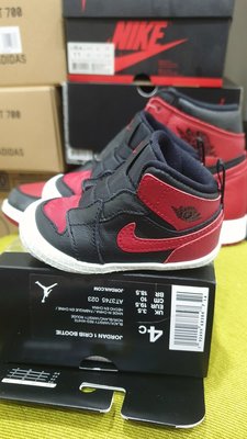 ANiMa™ 台灣公司貨 nike air jordan 1 黑紅 4c 嬰兒鞋 學步鞋 10cm