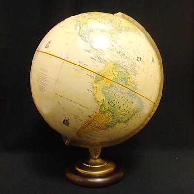 小 西 洋 ☪ ¸¸.•*´¯` 美國製Replogle Globes Inc.古典造型12吋立體地形地球儀(免運)