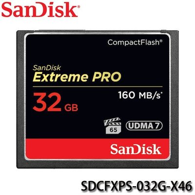 【MR3C】請先詢問貨況 含稅公司貨 SanDisk 32G Extreme Pro CF 32GB (160MB/s)