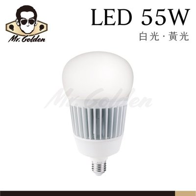 【購燈先生】附發票 大友照明 LED 55W 燈泡 白光/黃光 IP65防護 E27燈頭 BL128-65(30)-55
