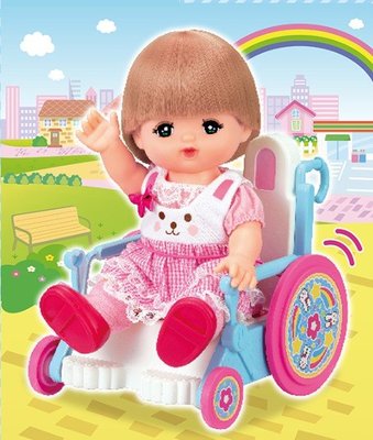 小美樂娃娃 兔兔輪椅推車_PL 51619 日本幼兒園最愛娃娃 日本正版公司貨 永和小人國玩具店