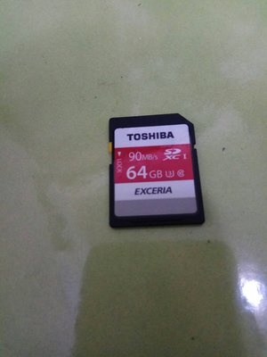 Toshiba 東芝 64G SDxC N302 C10 UHS-I 90MB 記憶卡