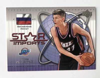 NBA 2003 Upper Deck Star Imports Andrei Kirilenko #SI9 特卡