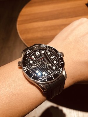 VS廠 共用品質 omega seamaster 300m 橡膠錶帶 20mm 黑/藍/白/綠 原廠首選 老海馬 007