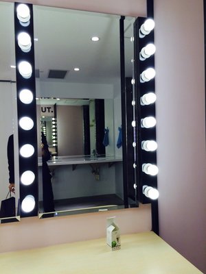 台灣製造設計師鐵製燈座長120公分八孔可調光LED燈燈泡立鏡 時尚燈鏡組 化妝台 浴室 造型師工作室髮型店