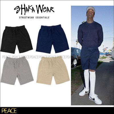 【PEACE】Shaka Wear Fleece Jogger Shorts 8.5OZ 材質厚 紮實 重磅 短棉褲