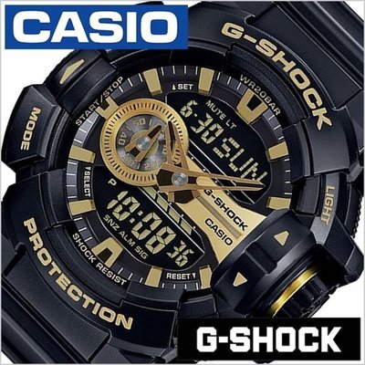 CASIO 手錶公司貨 G-SHOCK 超人氣大錶徑GA-400GB-1A9  多層次錶盤~GA-400