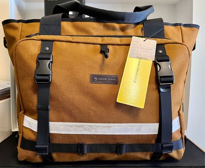 全新正品MSPC Milestone x master-piece tote bag No.02822 手提包 駝色