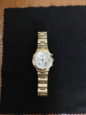 日本製 星辰 Citizen Wicca 經典系列 三眼 計時碼錶 玫瑰錶盤 腕錶 手錶