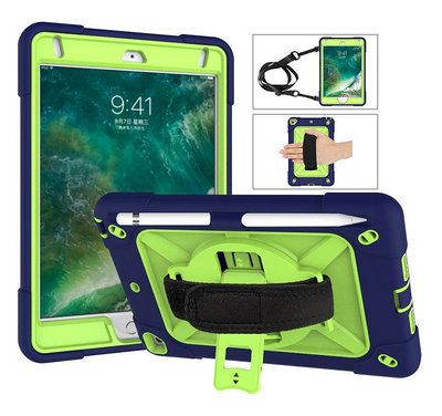 ipad保護殼 保護套 適用于蘋果iPad mini4保護套360度旋轉mini5平板電腦保護殼背帶款 休眠套