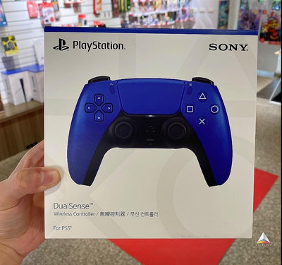 ◮林口歡樂谷◮ PS5 原廠 Dual Sense 無線控制器 鈷藍色 (台灣公司貨) 現貨