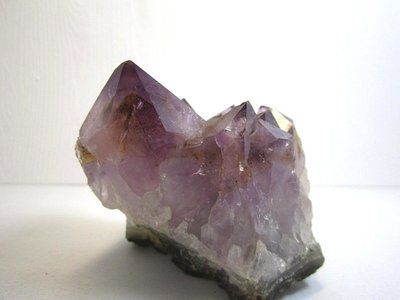 幻影紫水晶 (含母岩)  ~巴西天然紫水晶原礦~教堂水晶~收藏級