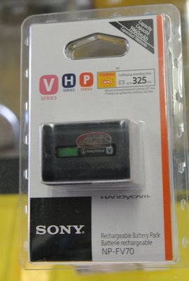 小牛蛙數位 SONY FV70 NP-FV70 原廠電池 攝影機電池 電池