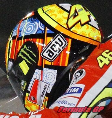 [Formula GP] MotoGP YAMAHA DUCATI Rossi AGV-K3 車貼 鏡片貼紙
