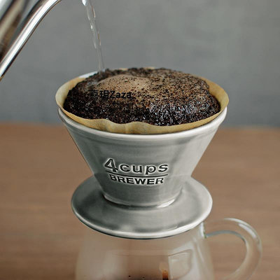 新品日本KINTO 手沖咖啡陶瓷V60錐形過濾杯 耐熱玻璃分享壺圓形大肚壺
