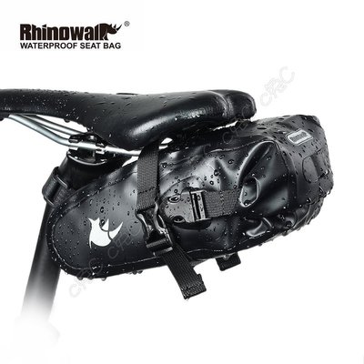 Rhinowalk-自行車全防水坐墊袋：1.5L大容量單車尾包 超音波融合鐵馬鞍座包 高頻焊接座墊袋 腳踏車尾袋 坐墊包