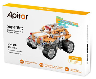 當日出貨 Apitor SuperBot 18合1 樂學程式積木 (限安卓系統)