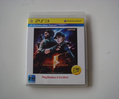 PS3 惡靈古堡5 英文版 日版 (MOVE)