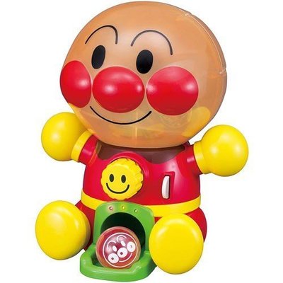 【唯愛日本】17060300002 造型扭蛋機 麵包超人 坐姿 張手 電視卡通 兒童玩具 幼兒 玩具 造型 扭蛋 轉蛋機