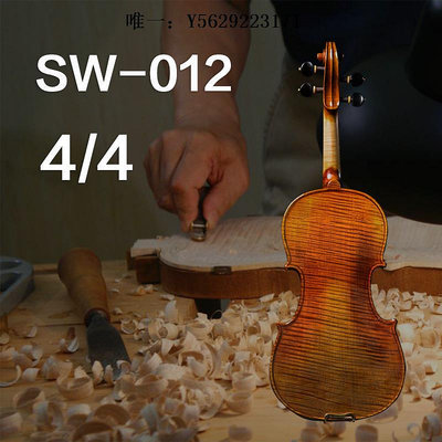小提琴SEENWINS圣維斯SW022歐料純手工獨板小提琴演奏級音質考級演出手拉琴