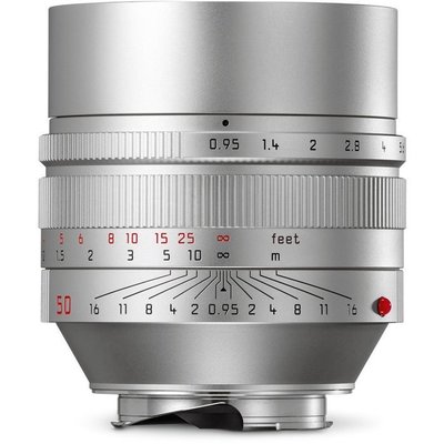 【日光徠卡台中】Leica Noctilux-M 50mm f/0.95 ASPH 銀 11667  公司三年保固 鏡頭
