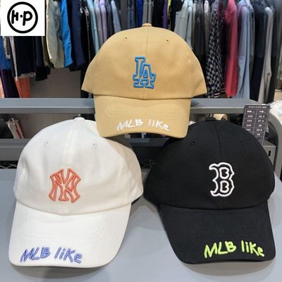 【PD帽饰】H.P韓國代購 MLB 棒球帽 NY LA 洋基隊 LIKE 老帽 卡其