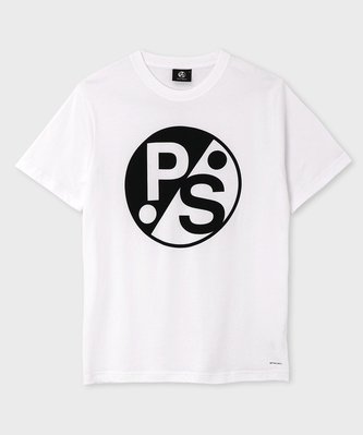 全新日本專櫃正品 PS By Paul Smith系列 白色PS品牌字體T-shirt S/M號  附專櫃紙袋