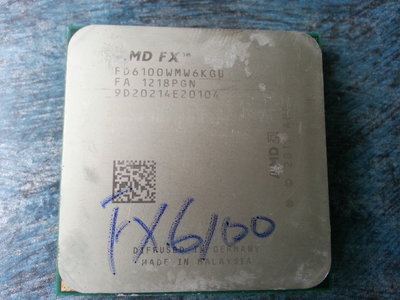 【 創憶電腦 】AMD FX-6100 六核心 AM3+ CPU 良品 直購價250元
