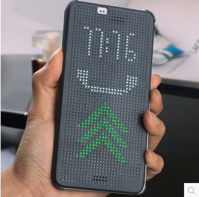 HTC E9 Dot View炫彩皮套 HTC E9 洞洞套 非E9+ [Apple小鋪]