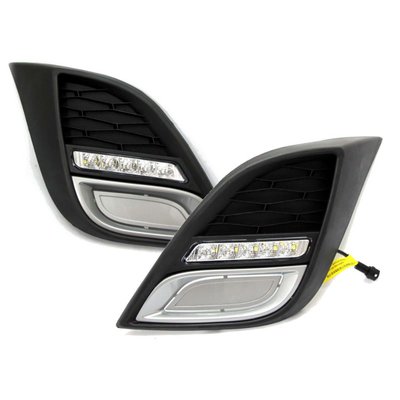 卡嗶車燈 適用於 MAZDA 馬自達 馬3 BL 05-11 四門車/五門車 LED DRL晝行燈