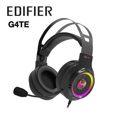 (新北新莊 名展音響) EDIFIER G4 7.1聲道電競耳機麥克風(黑色 粉色)