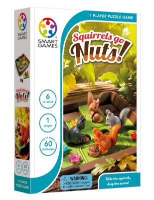【元大商行】桌遊 和誼創新 比利時 smart games 推推松鼠 Squirrels Go Unts