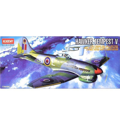 哈哈玩具屋~1:72 1/72 HAWKER TEMPEST V 二戰 英國 風暴5式 戰鬥機 飛機 模型 玩具