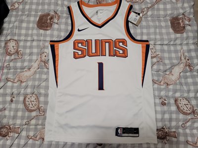 Nike Devin Booker Phoenix Suns 鳳凰城 太陽 白  SIZE:44 M號