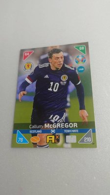 EURO 2020 - KICK-OFF 2021蘇格蘭足球明星CALLUM MCGREGOR少見一張~10元起標