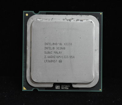 Intel XEON X3330 伺服器CPU 四核正式版 等同Q9400 (775 2.66G) 非Q9300