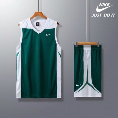 現貨熱銷-Nike耐克籃球服套裝男背心籃球衣學生訓練比賽隊服定制團購印字號爆款