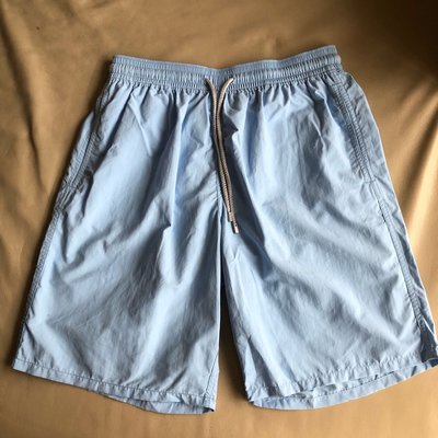 [品味人生]保證全新正品 Vilebrequin 水藍色 海灘褲 休閒短褲 短褲  size XL